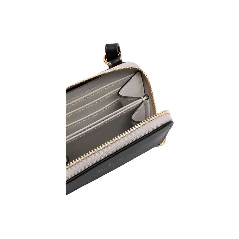 Stella McCartney Logo Detailed Strapped Wallet-4
