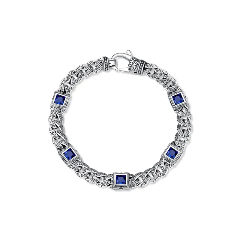 Quarqor S925 Silver Bracelets Men's-0
