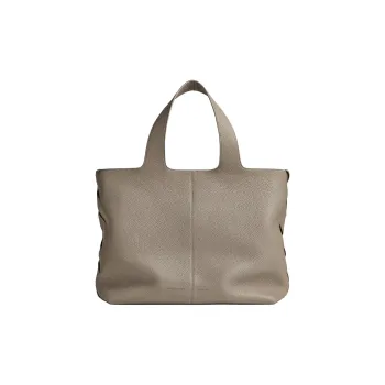 Bottega Veneta Diago Calfskin Tote Bag, Shopping Bag, Crossbody Bag, One Shoulder Handbag Tubas Men's Gray Brown