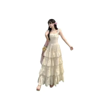 INCO VIBE Slip Dresses Women's Apricot