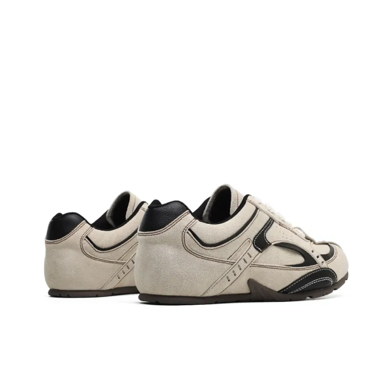 Angelmi Wear resistant And Lightweight Low Top Casual Shoes Men's Sand-3