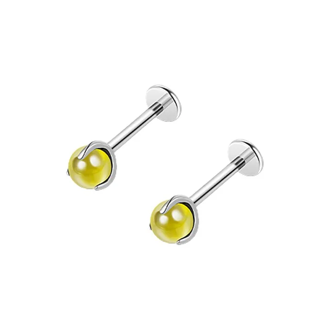 Daisy Dream Titanium Alloy Stud Earrings Unisex-8