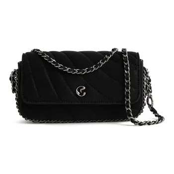 JACD PU Crossbody Bag, Shoulder Bag Regular Women's Black/White/Red