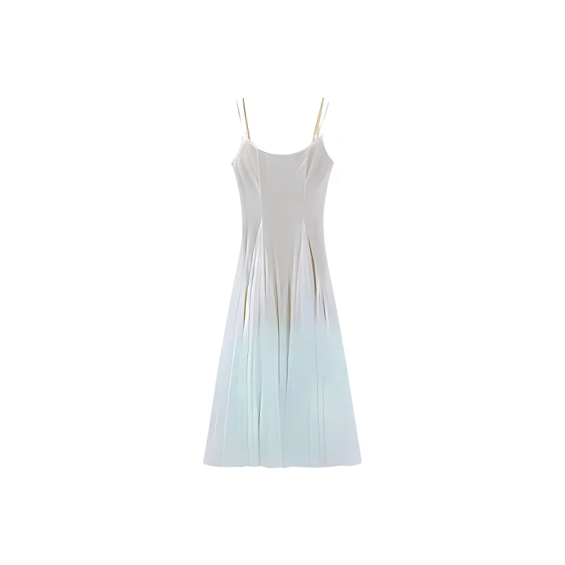 Dior Beauty Slip Dresses Women's Light Blue-3