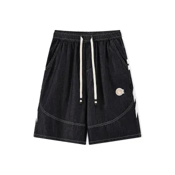 Michael Rock Denim Shorts Unisex