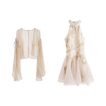 Udon House Two Piece Skirt Sets Women's
