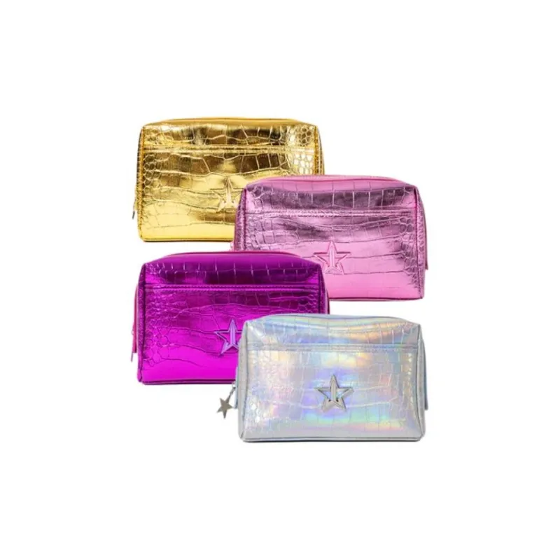 Jeffree Star Crocodile Leather Storage Bags Portable-2