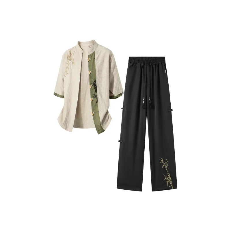 SAME FLOW Shirt Matching Set Unisex-15