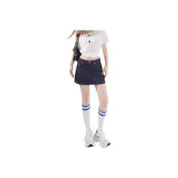 BENGEN Denim Short Skirts Women's