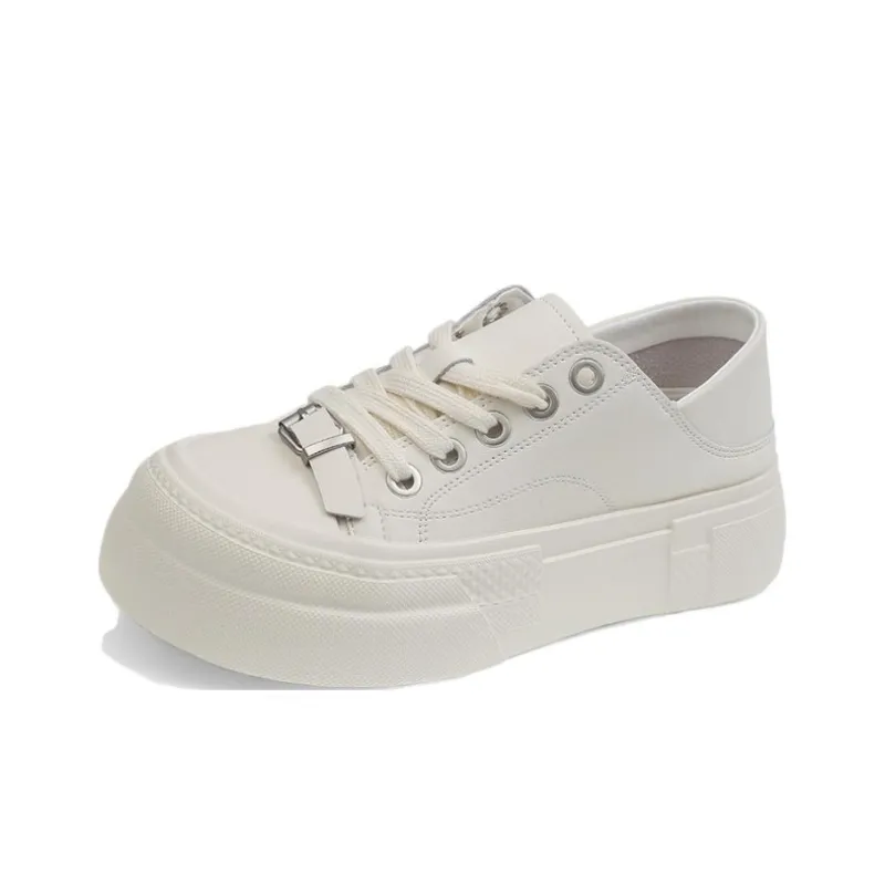 N6N8 Breathable Lightweight Height Increasing Low Top Skateboard Shoes Women's-0