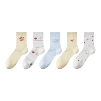 2323 Mid Calf Socks Women's 5 Pack