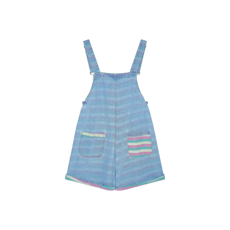 ELF SACK Denim Shorts Women's Denim Blue-1