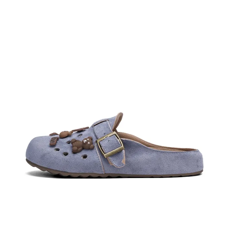 XMISTUO Quiet Slip Resistant Closed Toe Slippers Women's-20