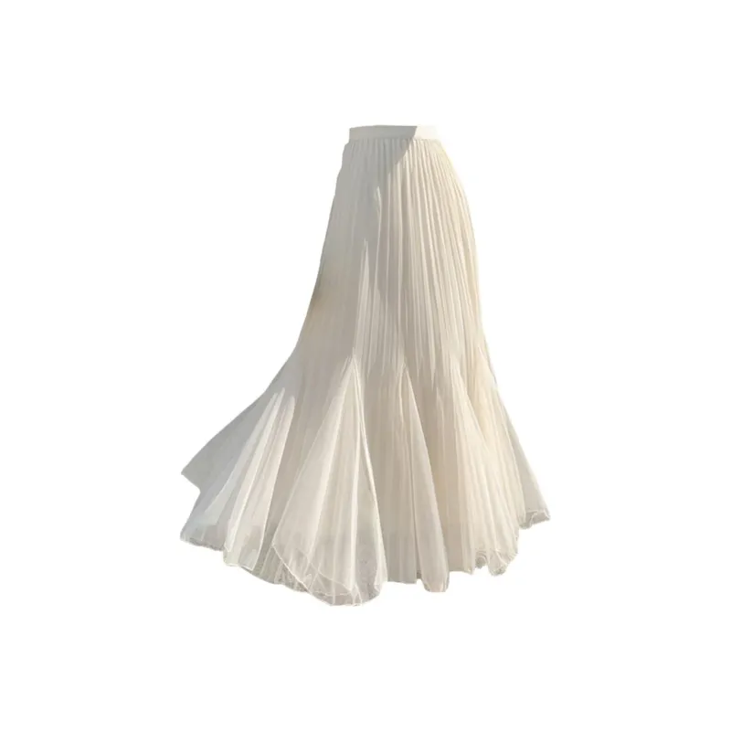 Ning Cai Yuer Casual Long Skirt Women's-5