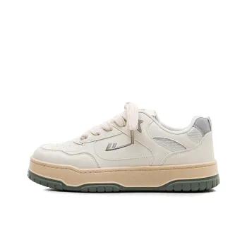 Warrior Support Lightweight Abrasion Resistant Low Top Casual Shoes Women's Beige Gray