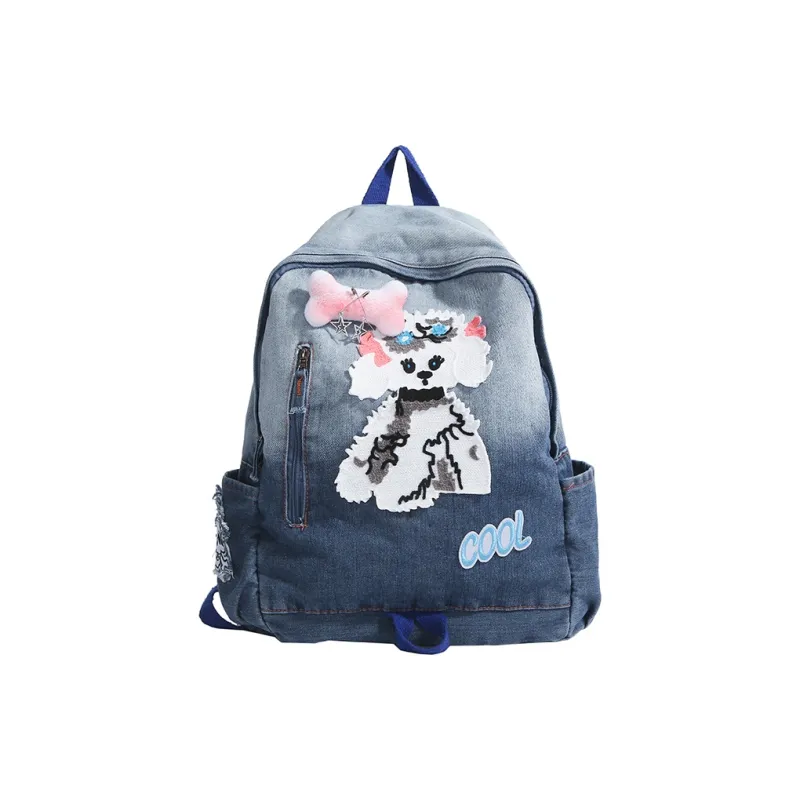 Moonshine Fabric Backpack Unisex Multicolor-3