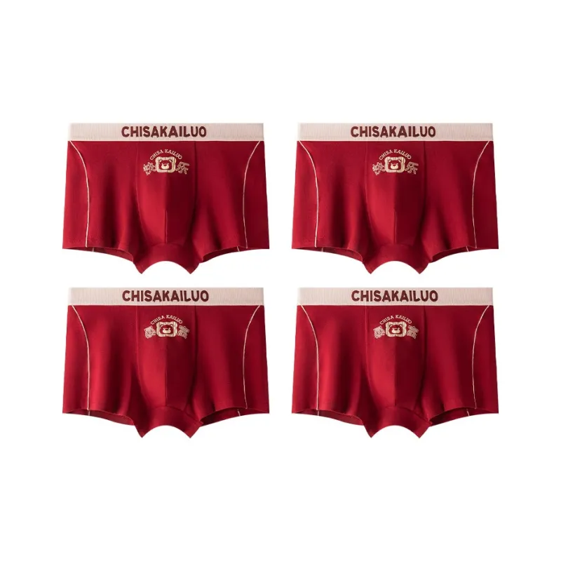 PLANDOO Underpants Men's 4 Pack-8