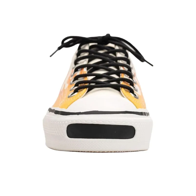 MIHARA YASUHIRO 'Joey'Fire Pattern Vulcanized Low Top Skateboard Shoes Unisex-3