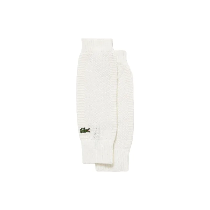 LACOSTE Arm Guards Compression White Polyester, Cotton Unisex-0