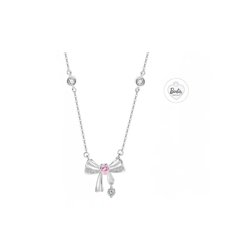 Barbie S925 Silver Necklaces Women's-0