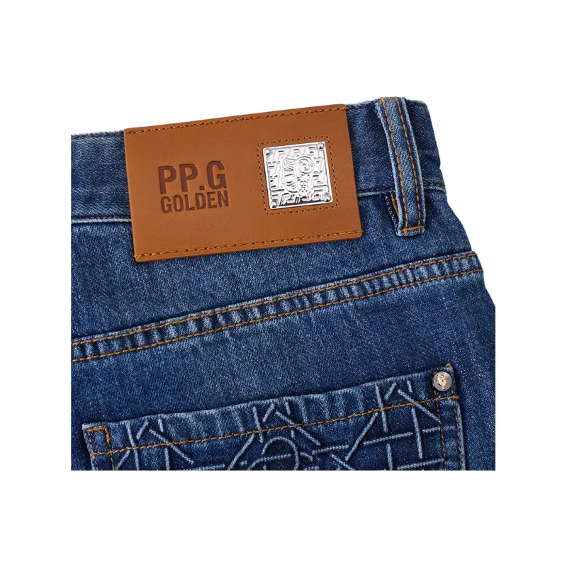 PP.GOLDEN Jeans Men Blue-3