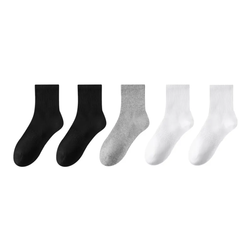 Lan Miao Mid Calf Socks Men's 5 Pack-15
