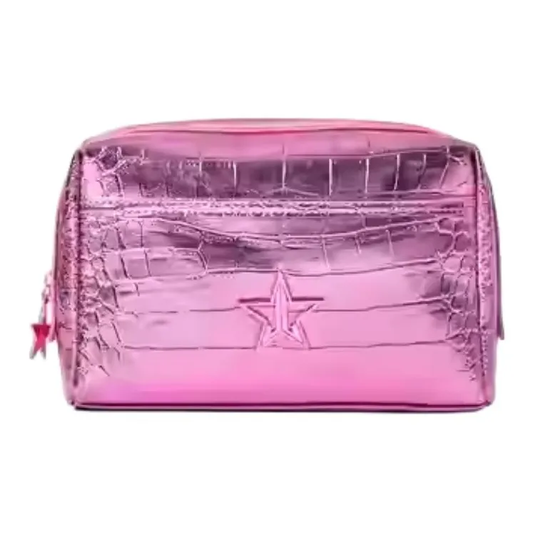 Jeffree Star Crocodile Leather Storage Bags Portable-4