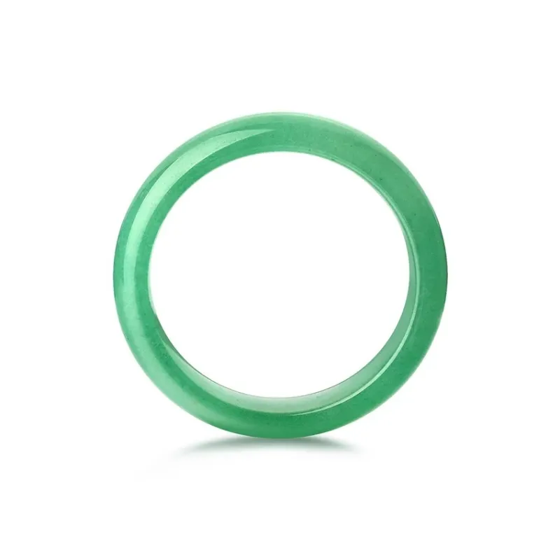 Artisan Lock Heart Jade Natural Aventurine Bangles Women's-3