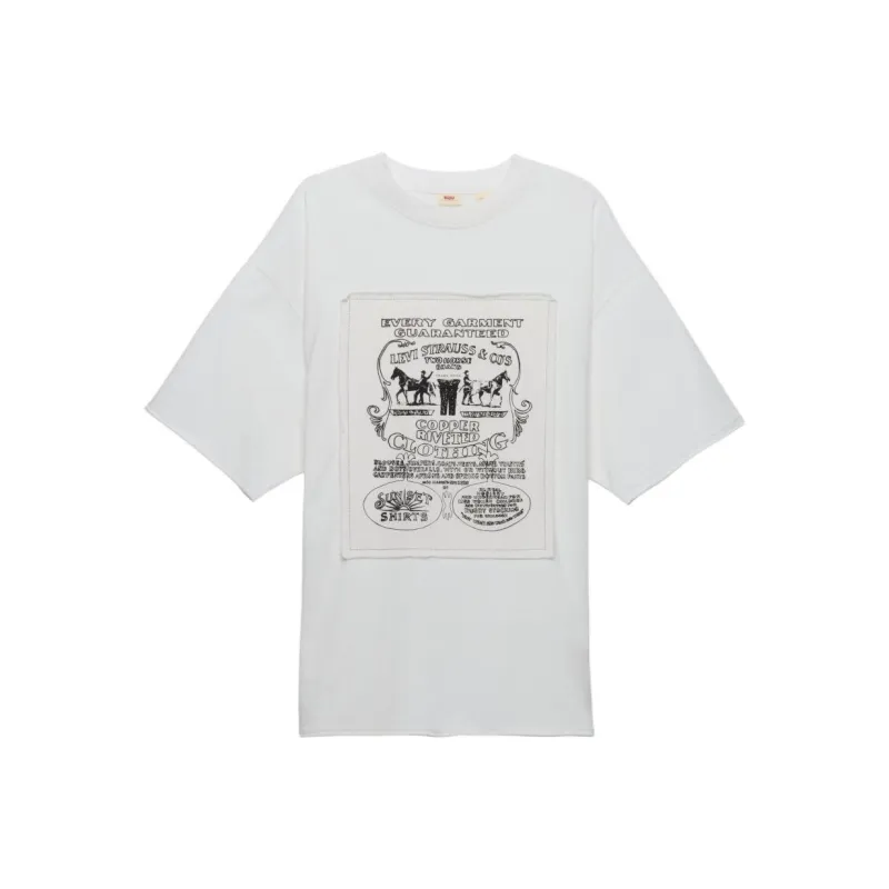 Levis T Shirts Men White-0