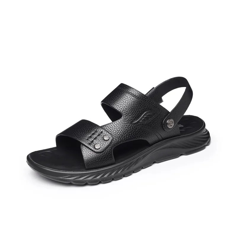 Ritai Beach Sandals Men Brown-1
