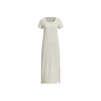 Adidas SS25 Short Sleeved Dress Women's Beige/Beige
