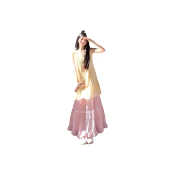 Flowers In Water Skirt Set Women's