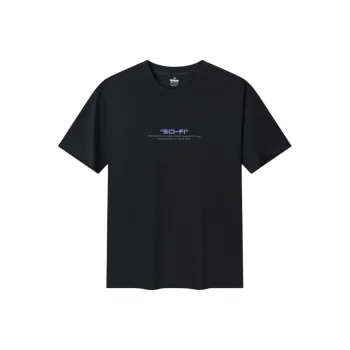 XTEP T Shirts Men Jet Black