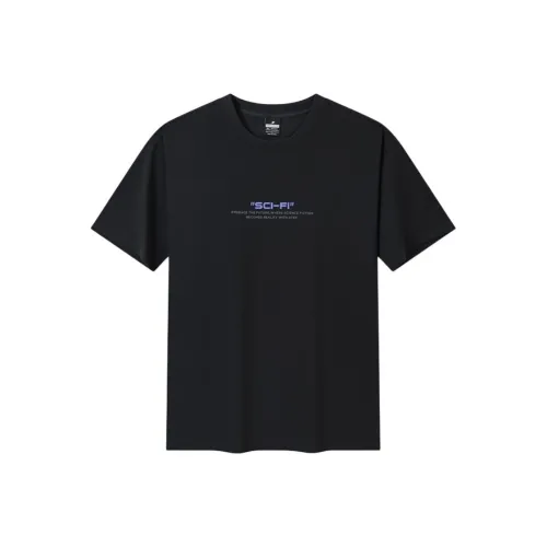 XTEP T Shirts Men Jet Black