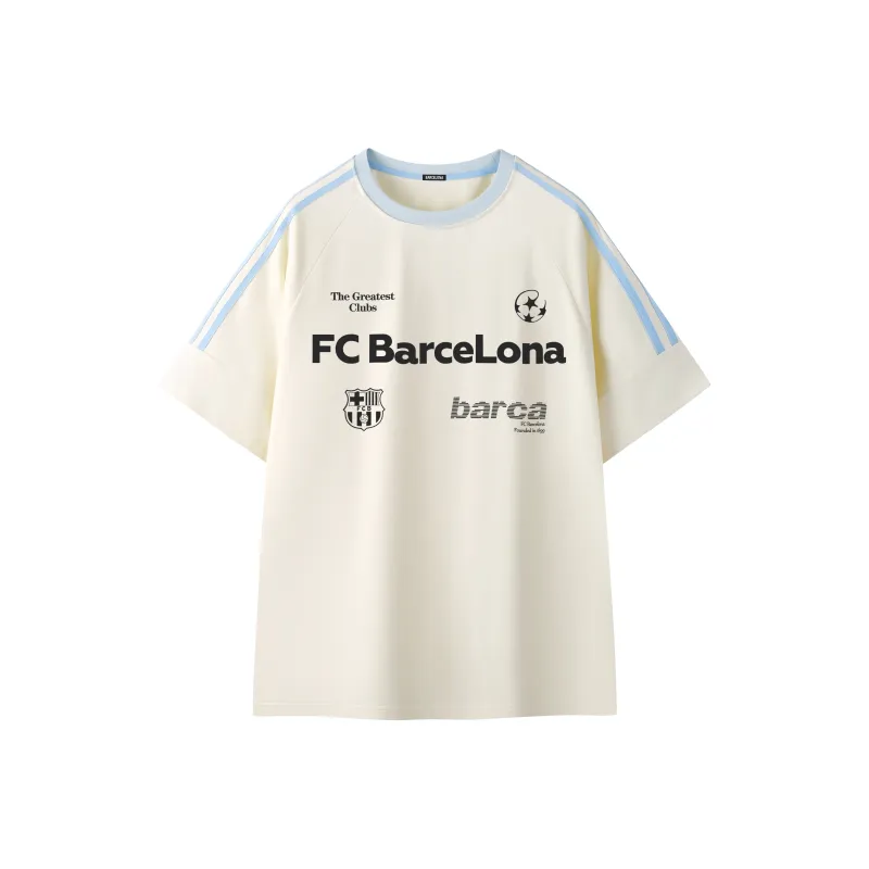 FCB ARCELONA T Shirts Unisex-6