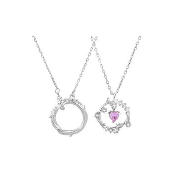 CHAOHONGJI S925 Silver Necklaces Unisex