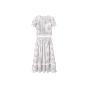 ABCMININ Two Piece Skirt Sets Women's