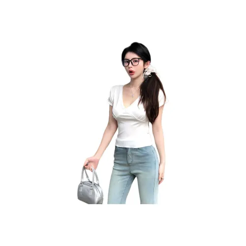 Flowers In Water T Shirt Women's