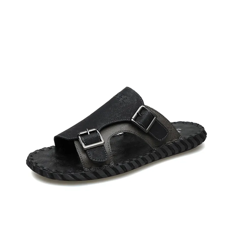 Jeep Rubber Sole Slip Resistant Slide Slippers Men's-7