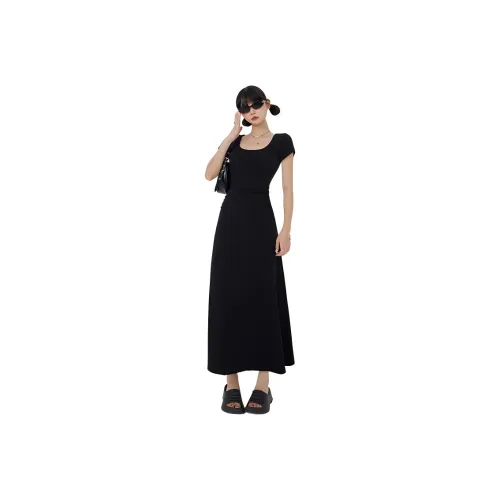 XIANSINIAO Short Sleeved Dress Women's