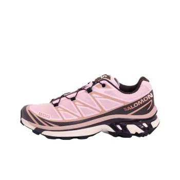 NAKED Copenhagen x SALOMON XT 6 Anti Slip Wear Resistant Low Top Trail Running Shoes Unisex Pink