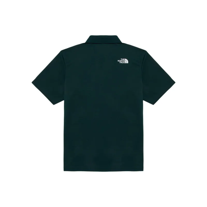 THE NORTH FACE CMX PRIME Polo Shirt Men's Dark Aqua Green-1