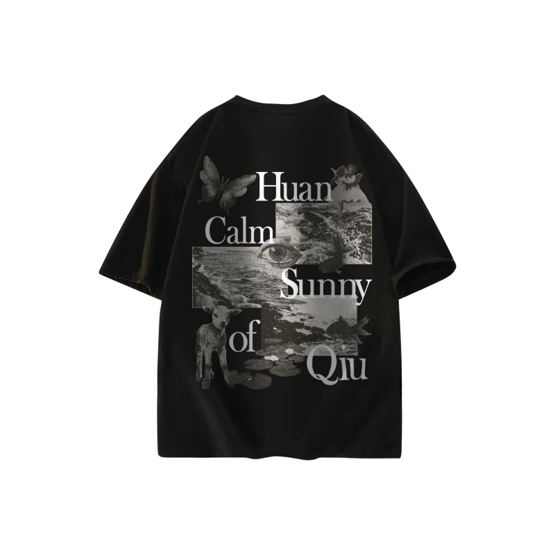HUANQIU T-Shirts Unisex-6