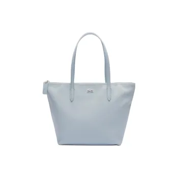 LACOSTE PVC Tote Bag, Shopping Bag, Handbag Trumpets Women's Blue