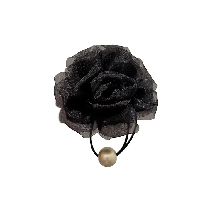 Water Jade Rubber Band Hair Tie Women's-6