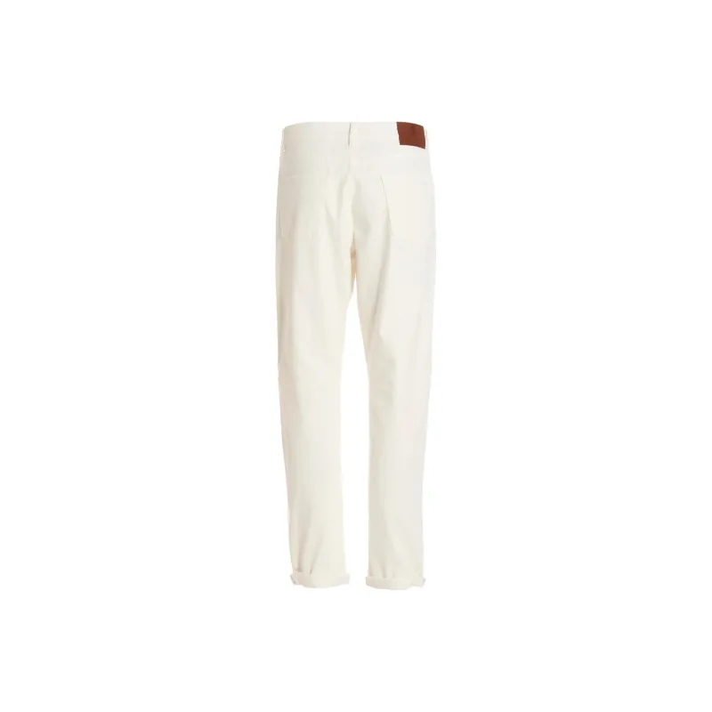 Brunello Cucinelli Jeans Men's White-1