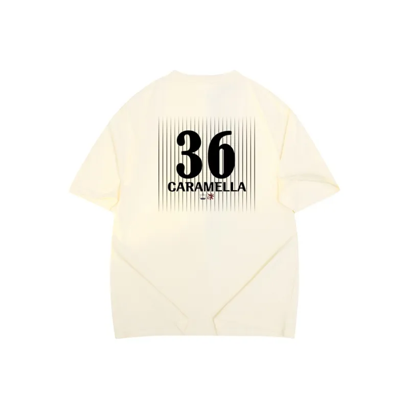 Caramella Drop Shoulder Sleeve T Shirt Women's-13