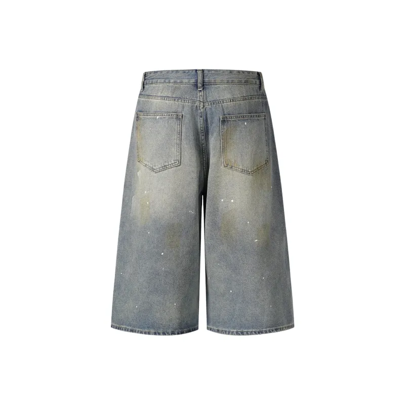 FCB ARCELONA Denim Shorts Unisex Nostalgic Blue-1