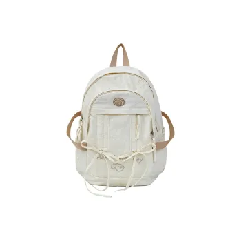 Moonshine Nylon Backpack Regular Unisex White/Pink/Yellow/Blue/Green