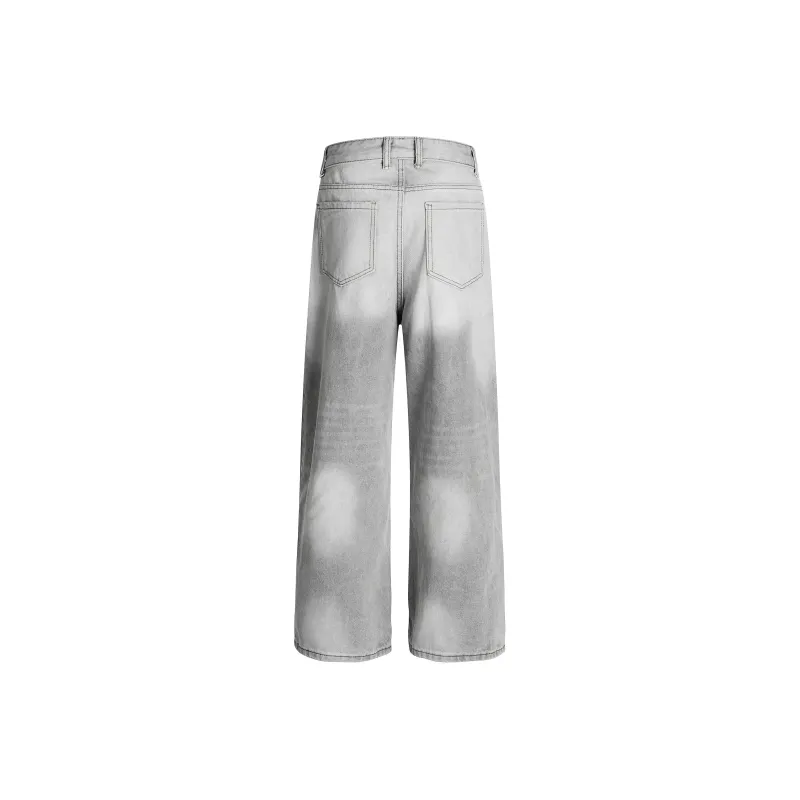 GBXM Jeans Unisex Gray-2